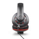 Наушники HQ-Tech E-H032 Black, 2 x Mini jack (3.5 мм), накладные, регулятор громкости, кабель 2 м